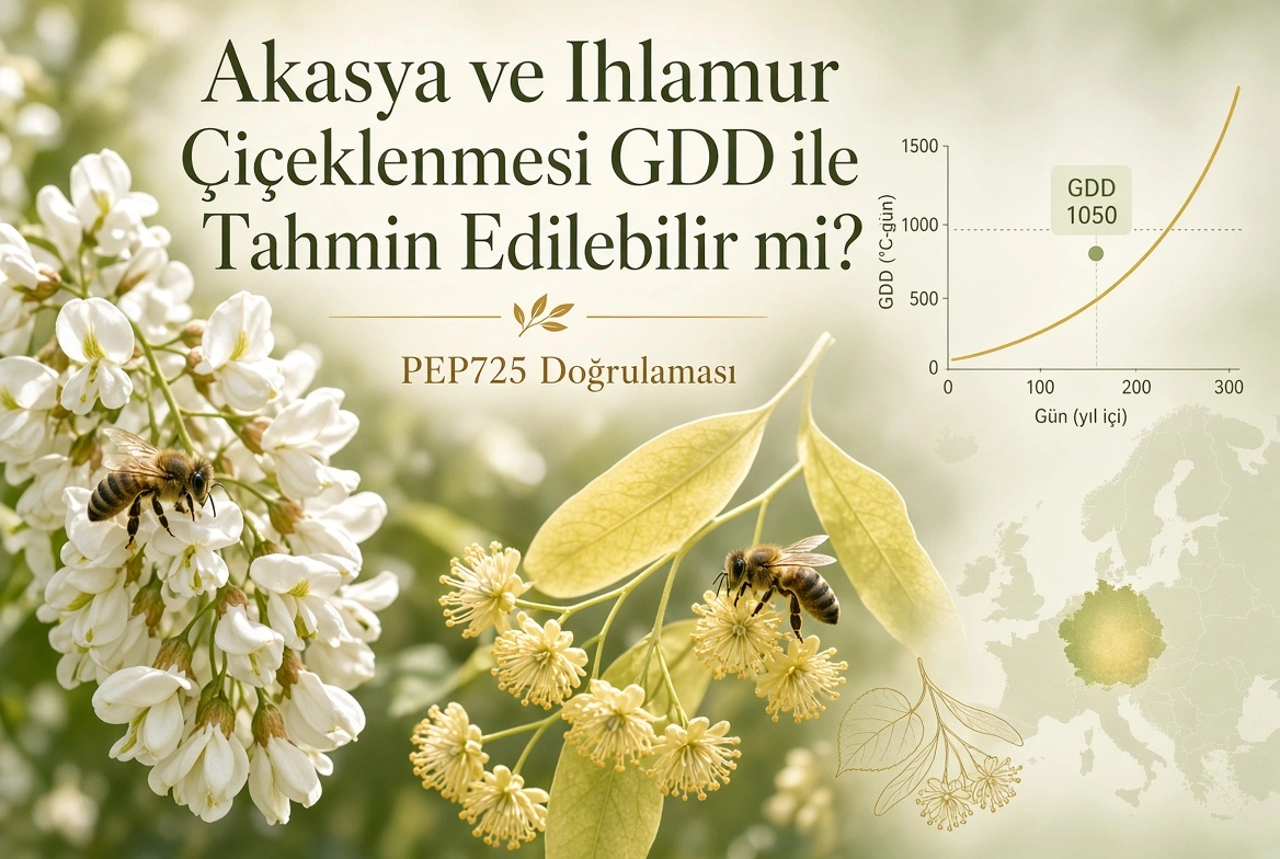 Akasya ve Ihlamur Çiçeklenmesi GDD ile Tahmin Edilebilir mi? kapak görseli