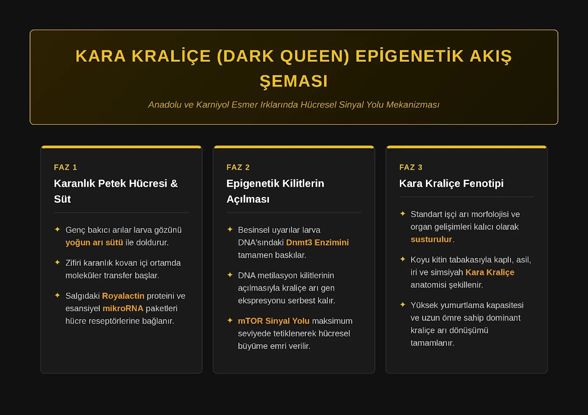 Kara Kraliçe Hücre Virüsü (BQCV) Nedir? Moleküler Replikasyon ve Biyoteknik Mücadele — Polinasyon blog kapak görseli