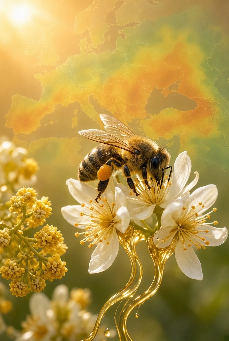 Nectar Flow Score: Free Beekeeping Tool Across 36 Countries kapak görseli